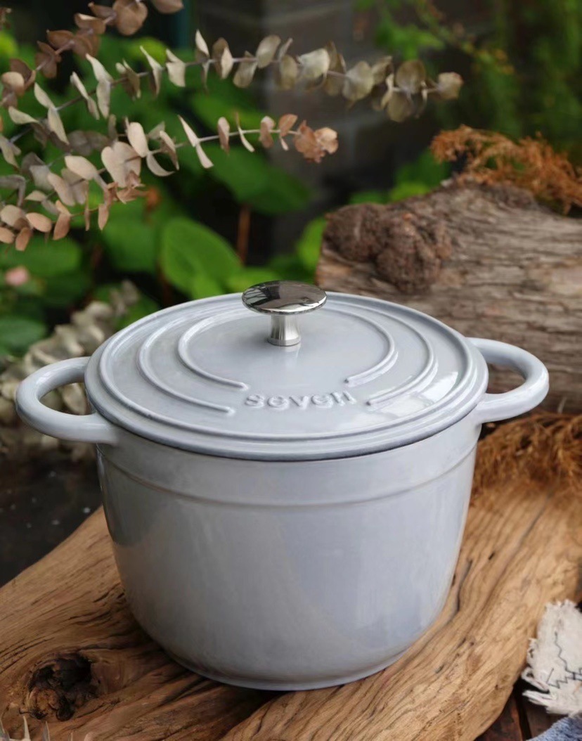 Wholesale Sanxia cast iron enamel pot rice kettle 18 Physical non…