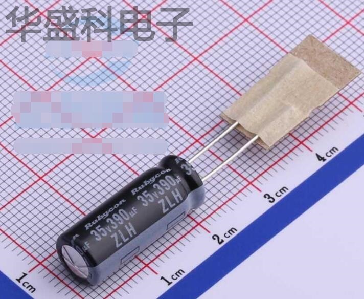 35ZLH390MEFCT78X20 描述 390uF 35V 引线型铝电解电容 厂家直销