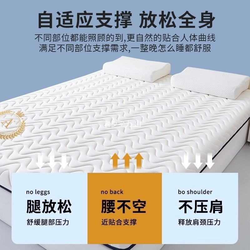 乳胶记忆棉床垫家用卧室租房软垫180x200床褥垫学生宿舍单人5|undefined