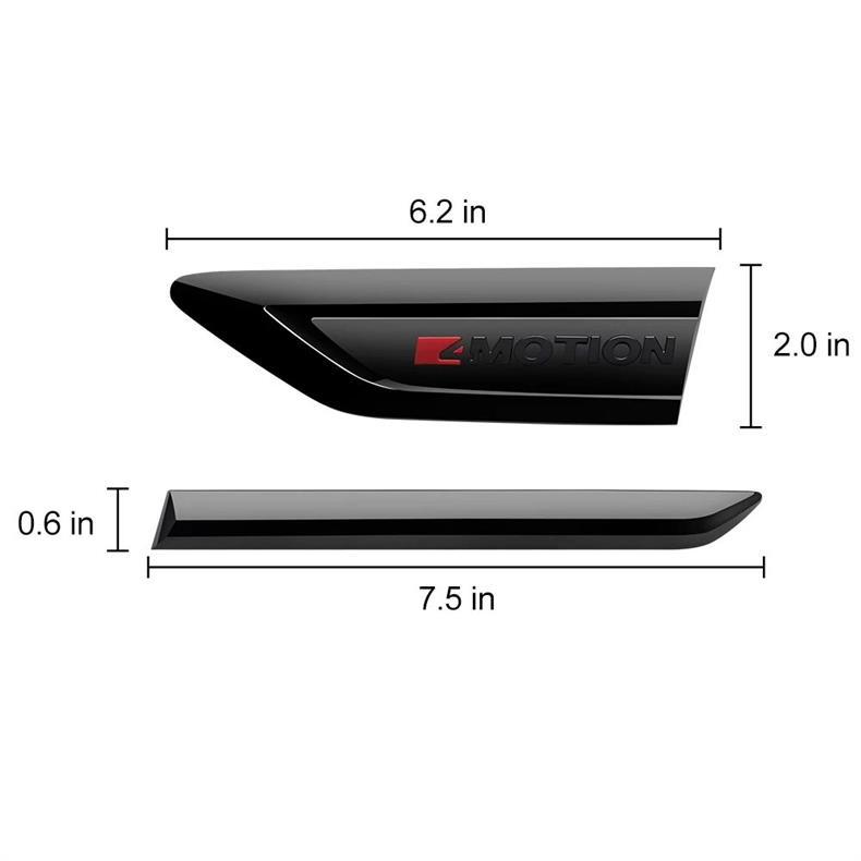 17-24 Tiguan L fender side emblem R emblem Dragon Edition Dragon Ascend Edition modified four-wheel drive car emblem Rline decorative sticker