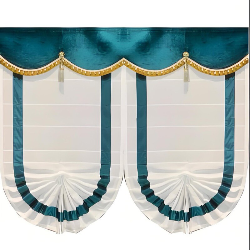Fan-Shaped Roman Blinds, Perforated Curtains, Sunshade Rectangular Pull-Down Roller Blinds, Bedroom, Living Room, Balcony, Linen Curtains Fan-Shaped Roman Blinds, Perforated Curtains, Sunshade Rectangular Pull-Down Roller Blinds, Bedroom, Living Room, Balcony, Linen Curtains