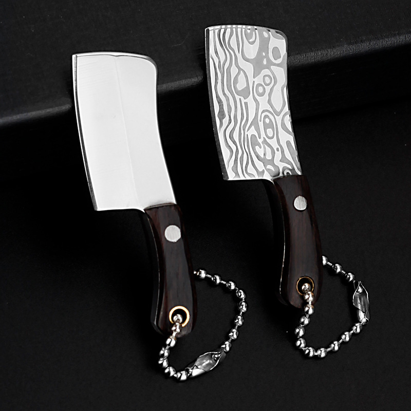 不锈钢迷你掌上小刀户外便携随身开箱创意快递刀网红袖珍钥匙链刀