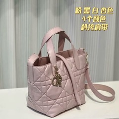 D家智秀同項Toujours縦型菱格戴妃包手提げシングル肩特包大容量マミー購入