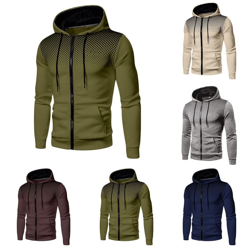 2026 Cross-Border Hot-Selling Men's Spring and Autumn Trendy High-End Slim-Fit Sweatshirt American-Style Casual Hoodie Jacket 2026 Cross-Border Hot-Selling Men's Spring and Autumn Trendy High-End Slim-Fit Sweatshirt American-Style Casual Hoodie Jacket