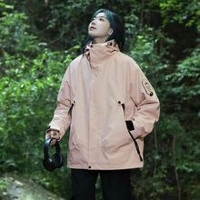 秋冬冲锋衣定制广告衫登山服户外文化衫做工作服防风防水外套