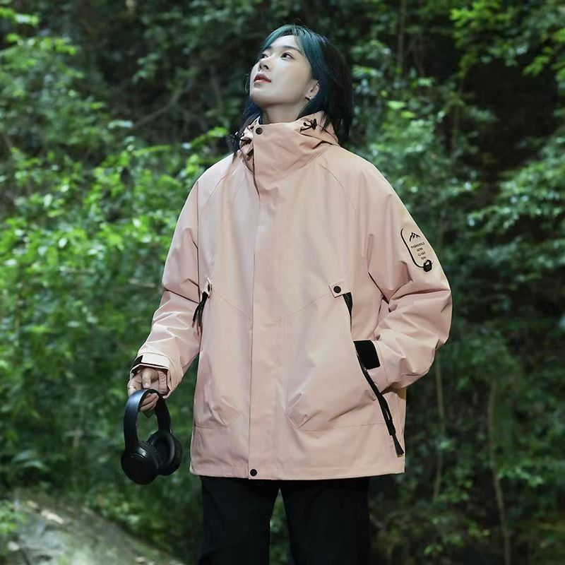 秋冬冲锋衣定制广告衫登山服户外文化衫做工作服防风防水外套