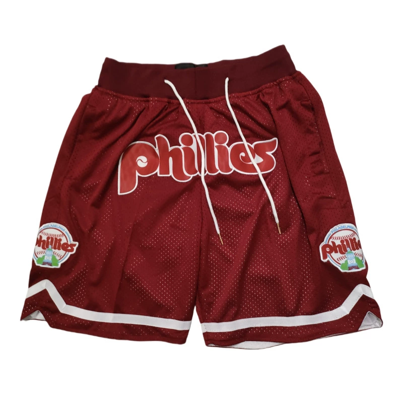 Шорты (JD) в стиле MLB/NFL, с вышитыми логотипами, лёгкие и дышащие, S–XXL