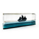 Tiktok cruise ship fluid drifting bottle Titanic Black Pearl floating acrylic decompression decorative ornaments