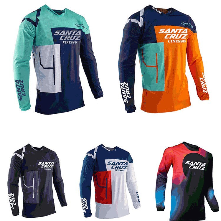 Summer Cycling Long-Sleeved Tops, Quick-Drying Mountain Motorcycle Racing Suits, Team Uniforms, Custom-Made New Downhill Suits
