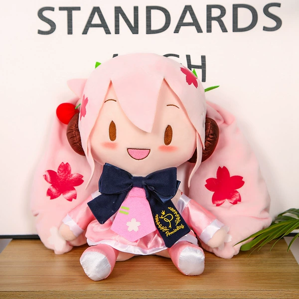 Sakura Fufu bow tie Hatsune doll