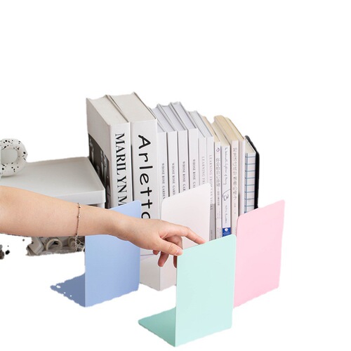 Desktop Office Single-Page Candy-Colored Book Stand | Morandi Book Stand – Essential Storage Tool for Books, Wholesale Organizer