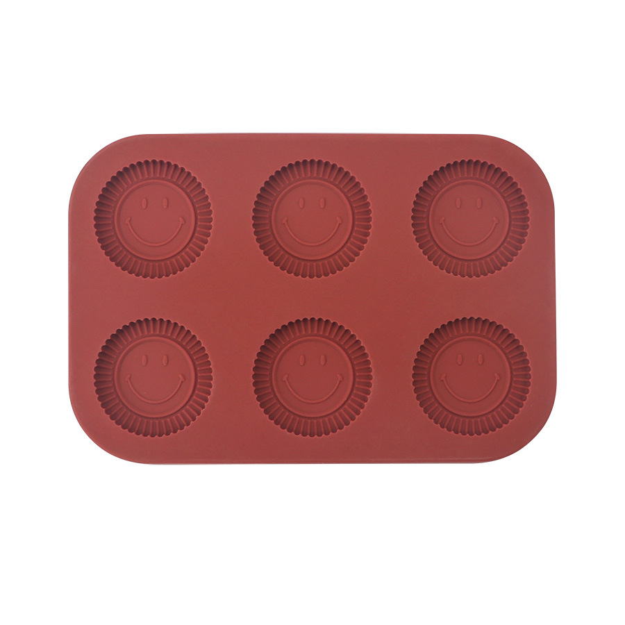Spot cara sonriente molde de galleta sándwich molde de chocolate girasol molde de pastel doméstico utensilios para hornear tostadas bricolaje image 5