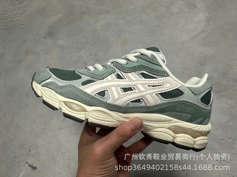 新しいクロスボーダーアーサー男性と女性の GEL-NYC 滑り止め耐摩耗性スプライシングメッシュ通気性スポーツランニングシューズ|undefined