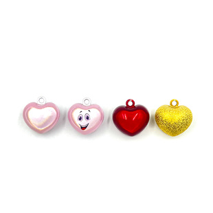 Dream heart-shaped water bell fully enclosed copper bell pendant mobile phone factory direct Japanese water bell pendant