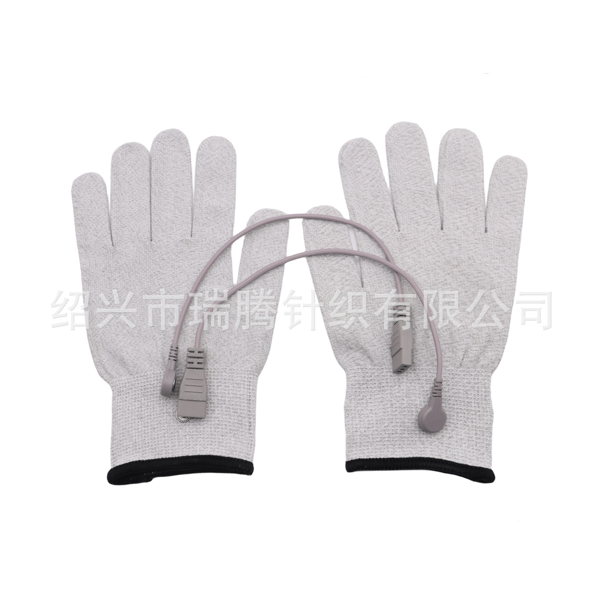 Venta al por mayor fisioterapia fibra de plata antibacteriano DDS instrumento de fisioterapia belleza cuidado de la salud pulso conductor electroterapia masaje electrodo guantes