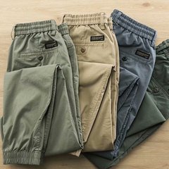 2025年作業服パンツ メンズ 耐摩耗性 耐汚れ性 溶接作業服 ジョガーパンツ トレンド ワークパンツ 四季対応 シングルパンツ