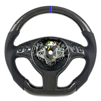 Suitable for BMW E46 M3 upgrade modified sports carbon fiber steering wheel