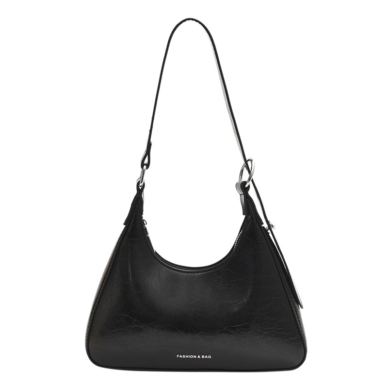 Nicho de alta calidad crack portátil pequeña bolsa para las mujeres 2023 nuevo otoño y el invierno de la moda bolsa de axilas todo-fósforo bolsa de hombro