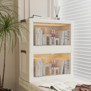 Ft Bay Window Storage Cabinet Simple Storage Cabinet Windowsill Small Bookcase Bookshelf Household Multi-layer White Storage Box Storage Cabinet