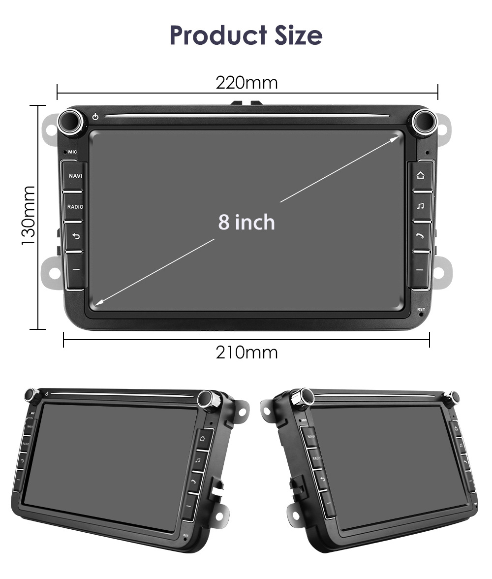 Suitable for Volkswagen VW Golf7 inch 8 inch 9 inch Android General Motors large screen central control all-in-one car navigation