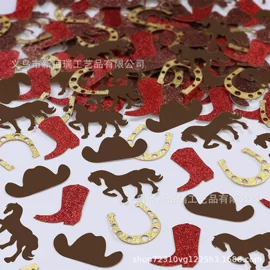 场地布置道具;化妆服饰道具;拉花、彩带