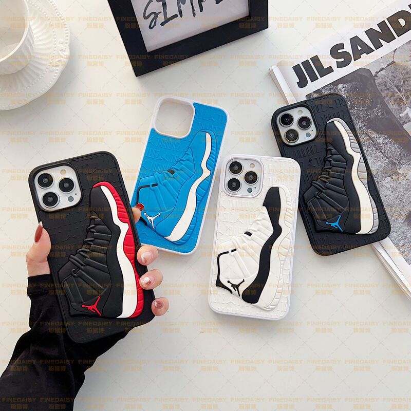Direct selling Jordan shoes for Apple XSMAX mobile phone case 3D stereo silicone iphone16ProMaxplus