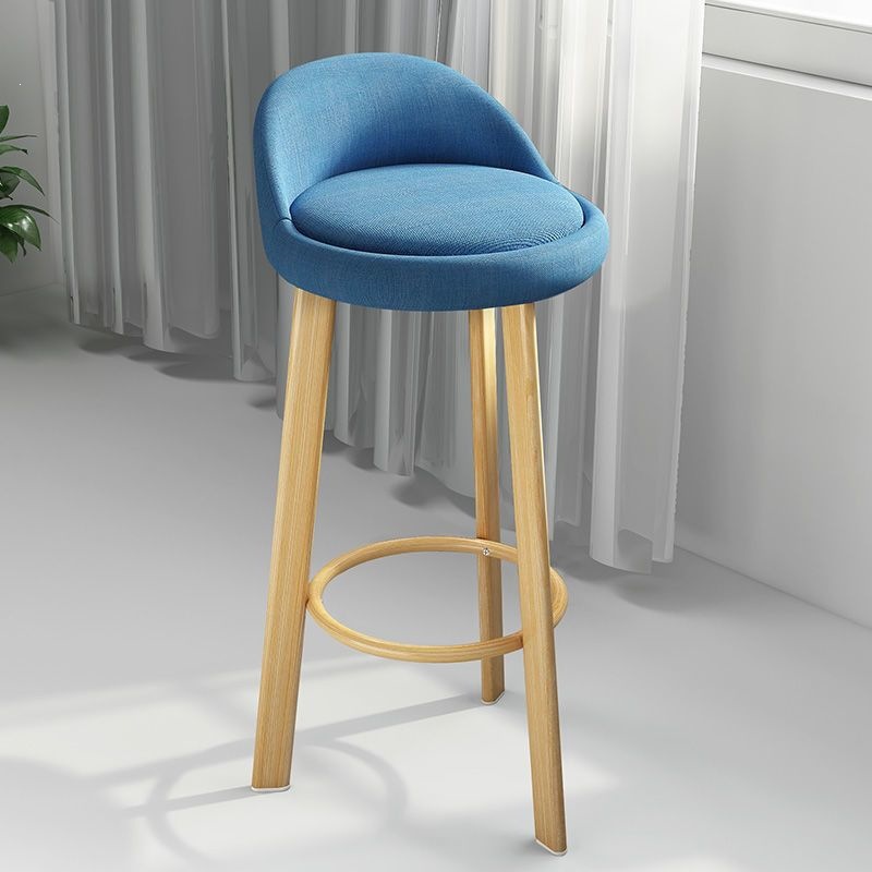 Blue fabric-log color