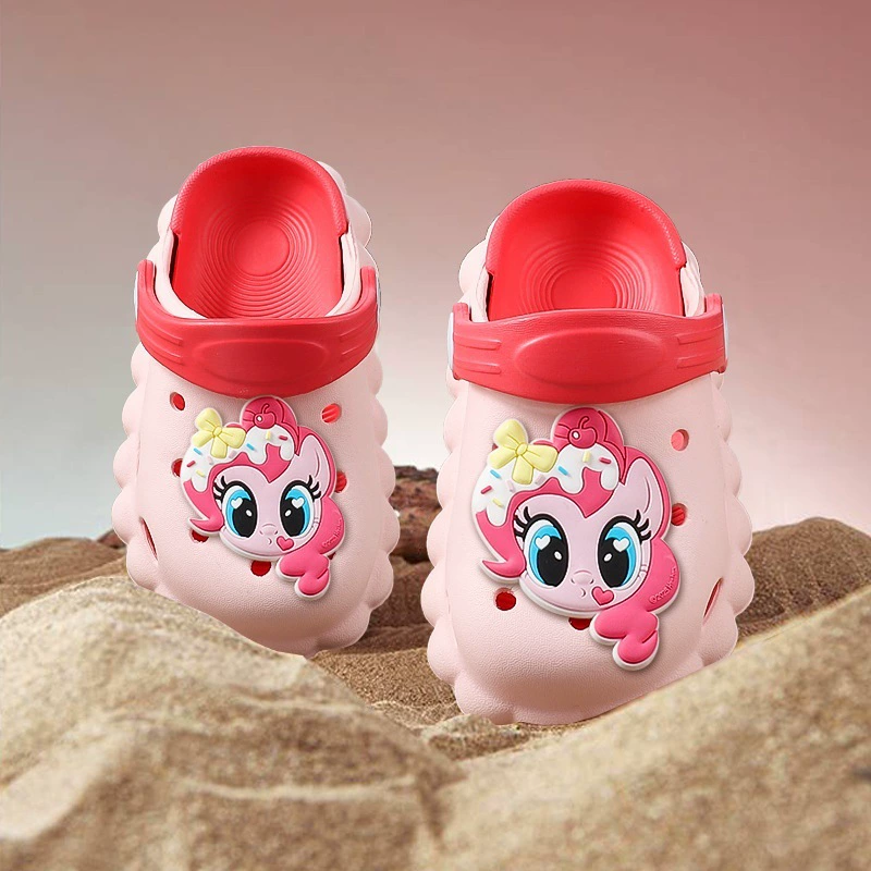Куточные милые детские сланцы в стиле Crocs с крючком/липучкой?