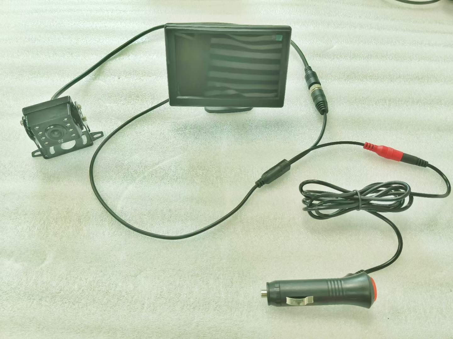 Factory Direct Sales 5inch Hd Reversing Image Av Two-Way Input Lcd Display for Tricycles and Engineering Vehicles