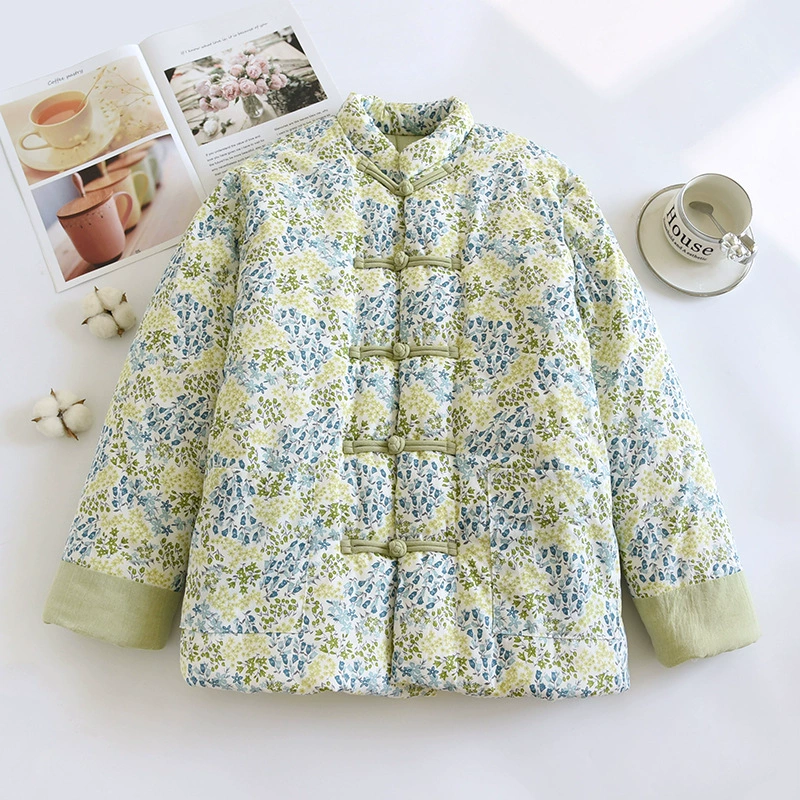 57 хлопчатобумажная китайская хлопковая куртка в китайском стиле