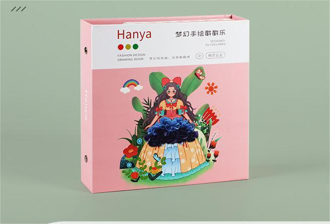 Personajes de madera para niños Vestir Tablero de dibujo de rompecabezas para niñas Tablero de escritura de graffiti Educación temprana Juguetes educativos al por mayor