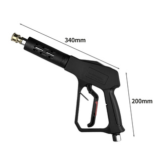 Car Wash Shop Special Supercharged High-Pressure Water Gun Head Car Wash Machine Gun Head Black Cat Powerful Cleaning Machine Quick Plug Car Spray Gun
