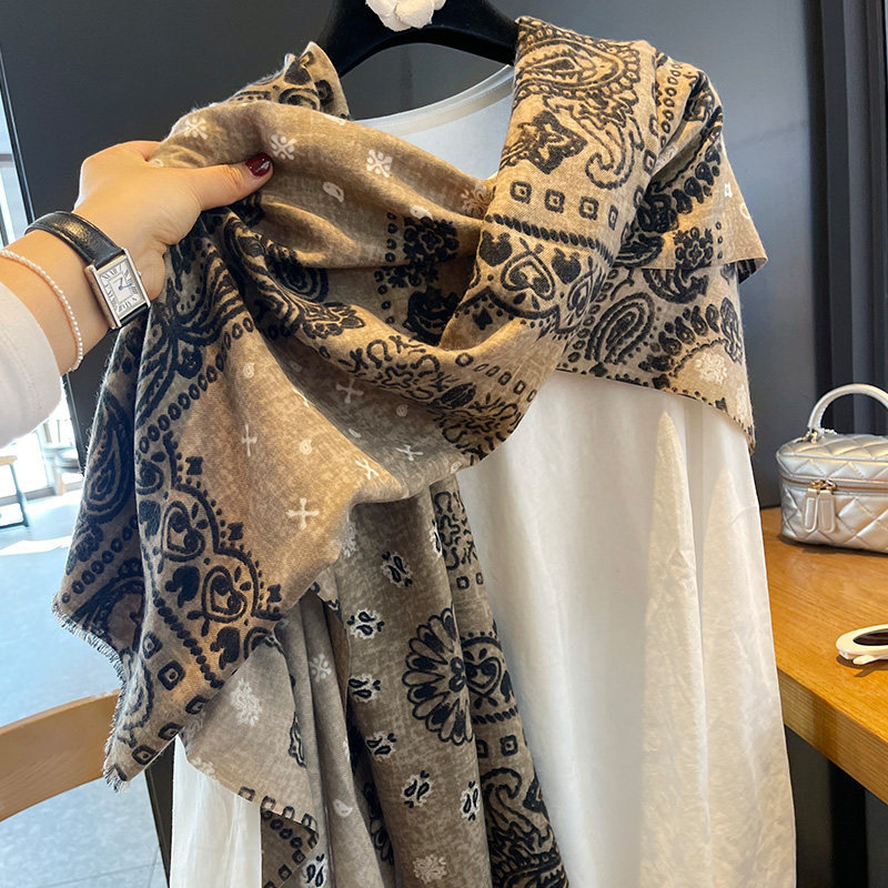 retro spring summer scarf