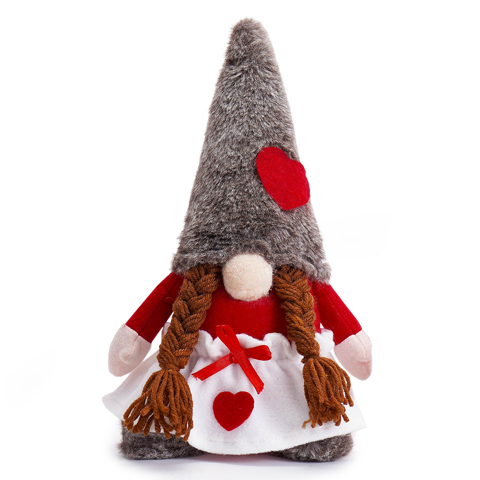 Nueva decoración de la ventana de la muñeca sin rostro del día de San Valentín transfronterizo