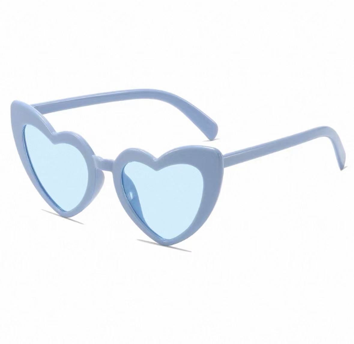 Blue frame, blue lens