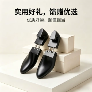 木质鞋撑样板间创意鞋摆件鞋模鞋楦定型防皱鞋撑