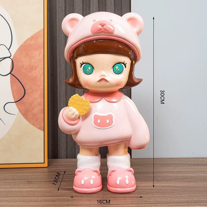 バブルマート OL クッキー フロア ホーム ガール ペインター M リビング ルーム テレビ キャビネット オーナメント 漫画 ly ビッグ インターネット セレブ|undefined