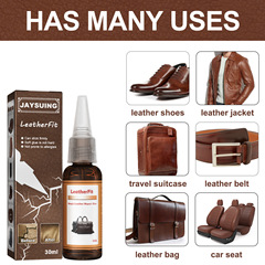 Jaysuing Leather Special Glue, Leather Furniture Refresher Repair Cream, Repair Car Sofa Leather Bag Leather Cracks