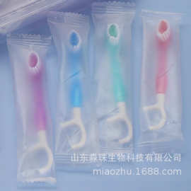 热卖爆珠牙刷opp袋独立包装便携多功能家用成人软毛工厂定制批发