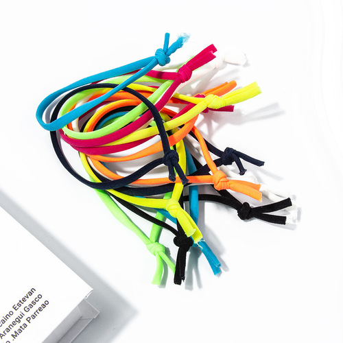 0.5 inch heart-shaped bra with half-round design, strapless, beauty back, elastic band, shoelace DIY accessories, hair tie