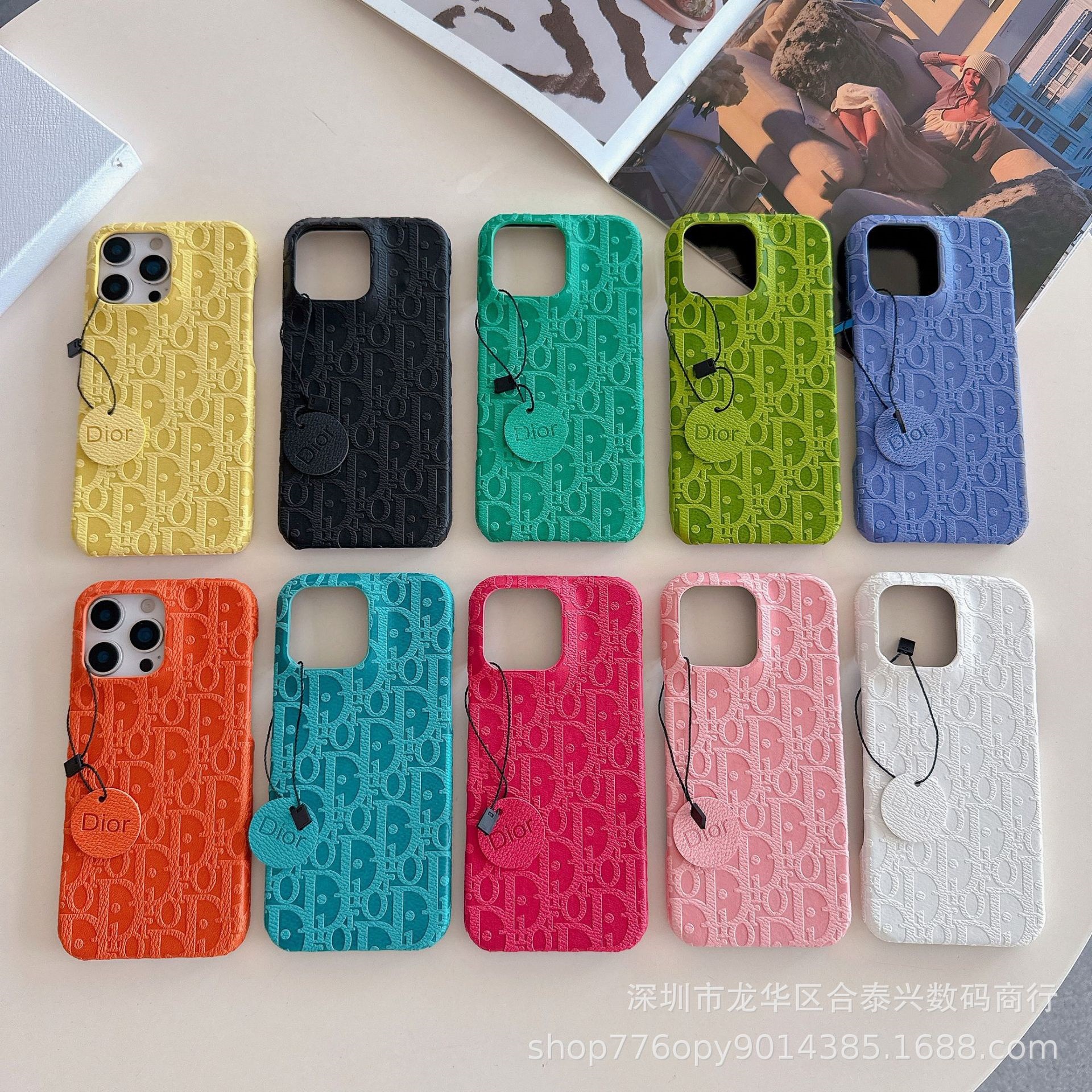 Suitable for Apple 17Promax Mobile Phone Case 16Pro Half Pack 14Promax Hard Shell 13Mini Trendy Brand 14 Cross-Border