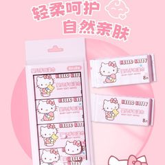 Sanrio Hello Kitty Baby Hand and Mouth Wet Wipes Portable Small Pack Children's Baby Wet Wipes Wholesale