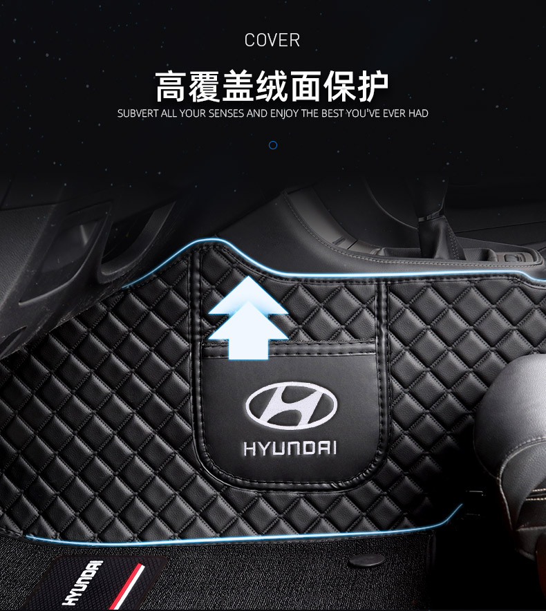 20 Beijing Leading Langting x35 Famous Figure Yuedong x25 New Tucson Special Full Encircled Car Mat