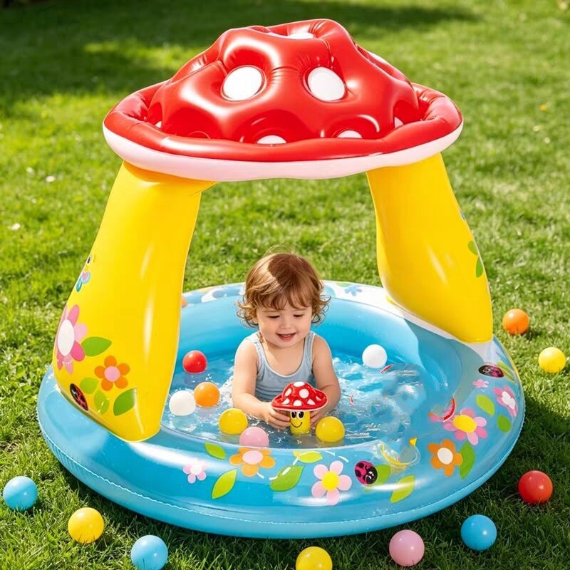 57114) Mushroom shade pool (1.5kg) 102*89cm