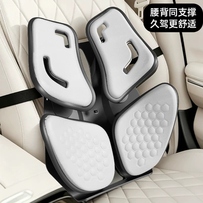 Ergonomic car lumbar support: Waist support