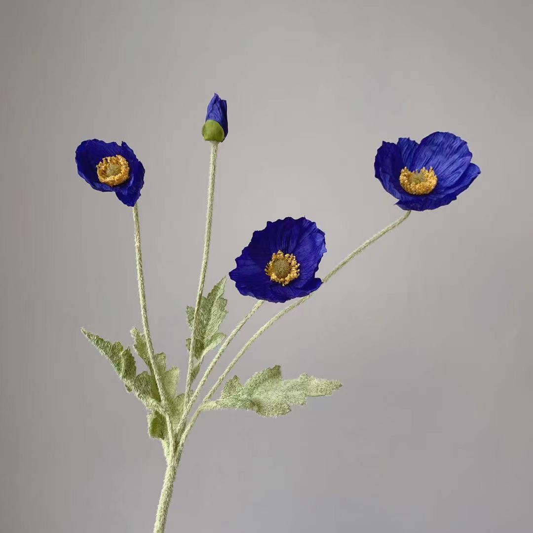 진한 파란색