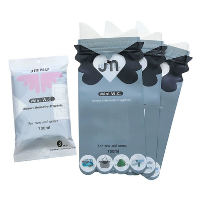 Car Portable Urinal Car Emergency Urine Bag Travel Urine Collection Bag Vomiting Bag Unisex Urine Bag (On-board emergency urine bag) - gentleman-black