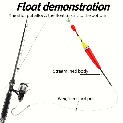 Outdoor Fishing Dedicated Bobber Line Set Single Hook Leader Kit Upright Bobber Fishing Rig Fishing Tackle Cross-border Wholesale