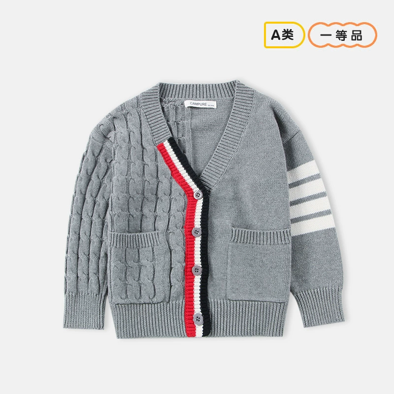 2023 осенний свитер ~ Корейский Детский Мужской и женский свитер для отдыха, вязаный кардиган, пальто в иностранном стиле, прилив