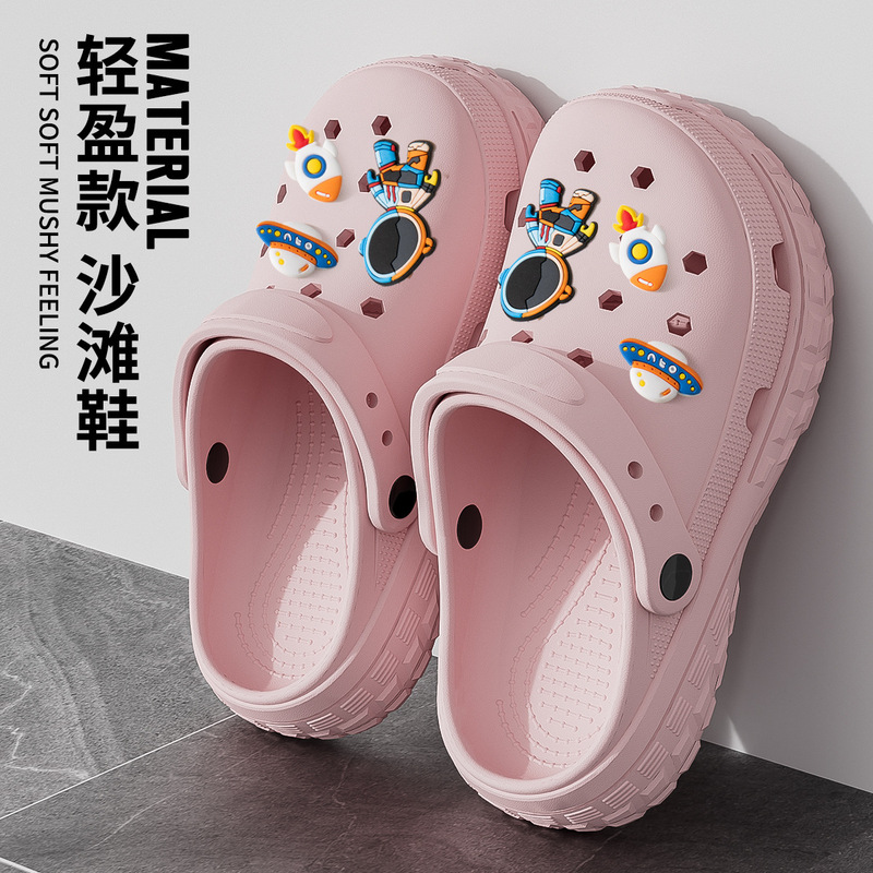 Children's Croc Shoes for Girls 2026 New Summer Thick-Soled Eva Non-Slip Parent-Child Slippers for Women Summer Outdoor Wear Children's Croc Shoes for Girls 2026 New Summer Thick-Soled Eva Non-Slip Parent-Child Slippers for Women Summer Outdoor Wear